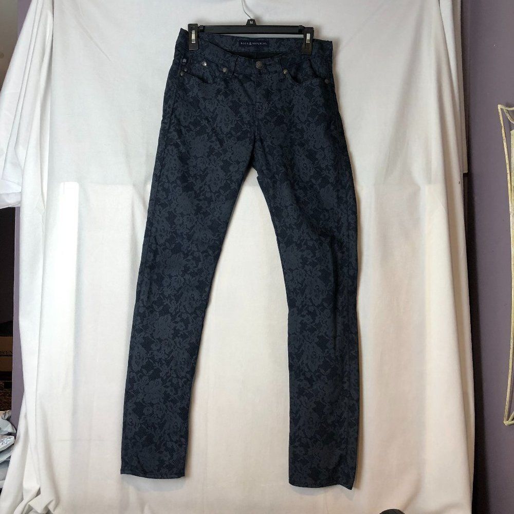 Rock & Republic Women's Jeans Size 6 Paisley Skinny Berlin.   C